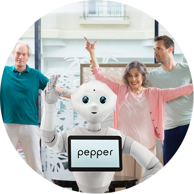 Humanoider Roboter Pepper